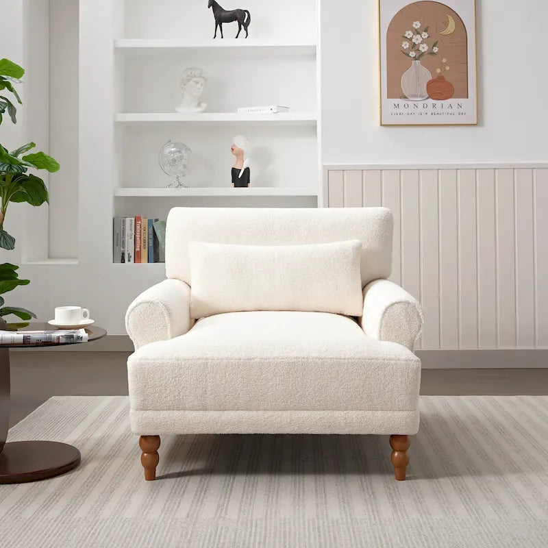 Poltrona d'accento in velluto verde/bianco/beige con braccioli rotondi, seduta singola