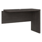 Prolunga da scrivania a ponte 42W, a L/U, bianco puro/grigio moderno/antracite, 1 persona