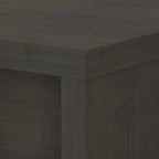 Prolunga da scrivania a ponte 42W, a L/U, bianco puro/grigio moderno/antracite, 1 persona