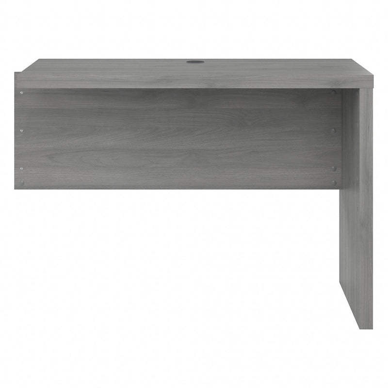 Prolunga da scrivania a ponte 42W, a L/U, bianco puro/grigio moderno/antracite, 1 persona