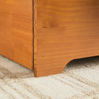 Letto a piattaforma contenitore Mid Century Modern in noce con cassetti, matrimoniale, 2 posti letto