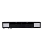 Mobile TV in Rattan Sintetico Nero con LED 16 Colori, Adatto per TV Fino a 90", Montaggio per 2 Persone