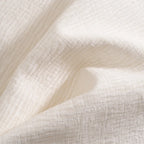 Divano angolare curvo a 4 posti in ciniglia beige/grigio