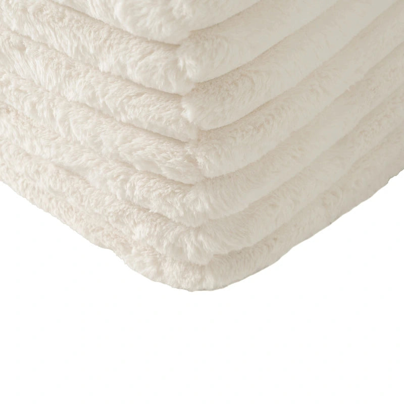 Divano Sezionale a L in Ecopelliccia Beige / Caffè Chiaro / Grigio Scuro / Nero, 3 Posti