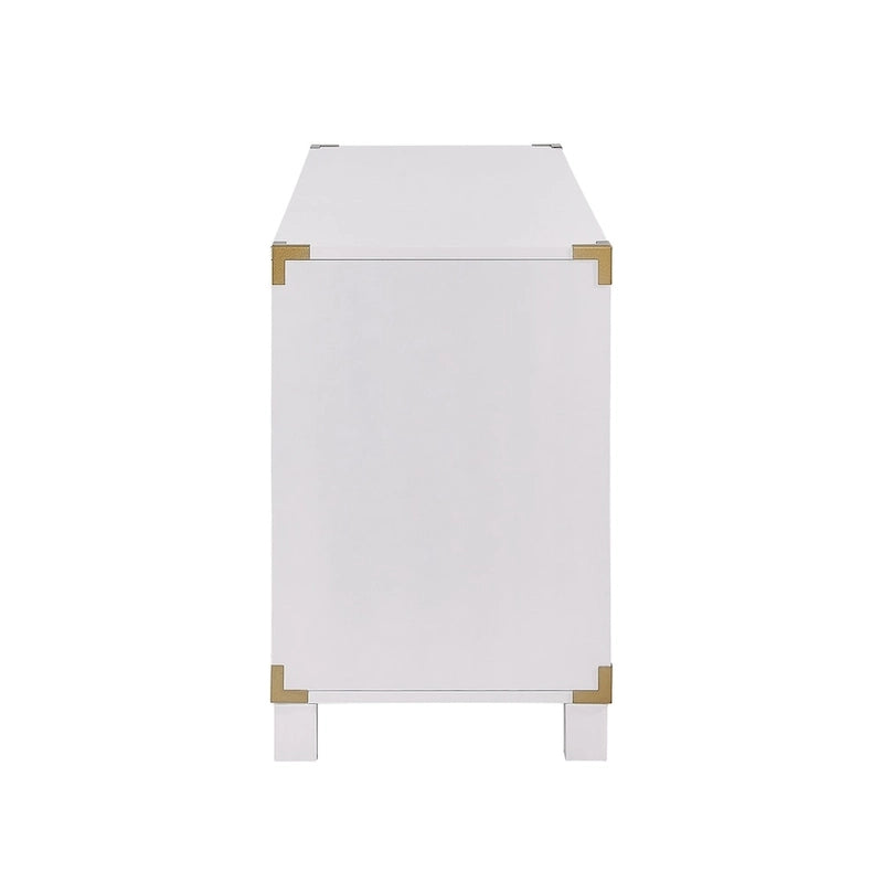 Mobile TV Bianco / Blu scuro / Blu notte con cassetti e ante, Adatto per TV fino a 50"