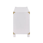 Mobile TV Bianco / Blu scuro / Blu notte con cassetti e ante, Adatto per TV fino a 50"