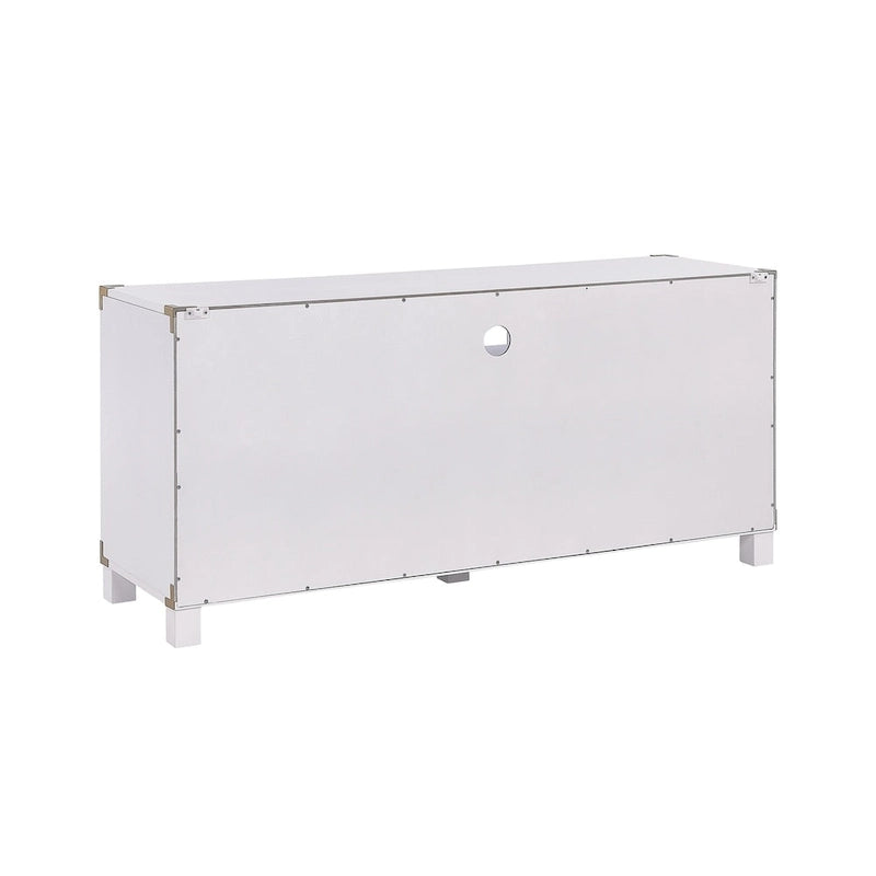 Mobile TV Bianco / Blu scuro / Blu notte con cassetti e ante, Adatto per TV fino a 50"