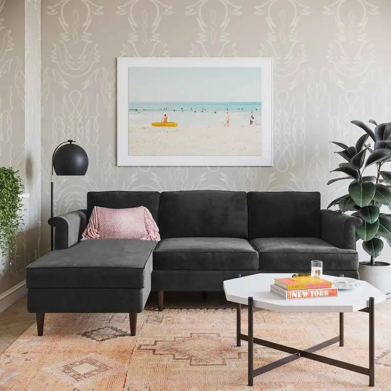 Porter Velvet Sectional