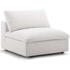 Divano angolare moderno grigio, poliestere-lino, 5 pezzi