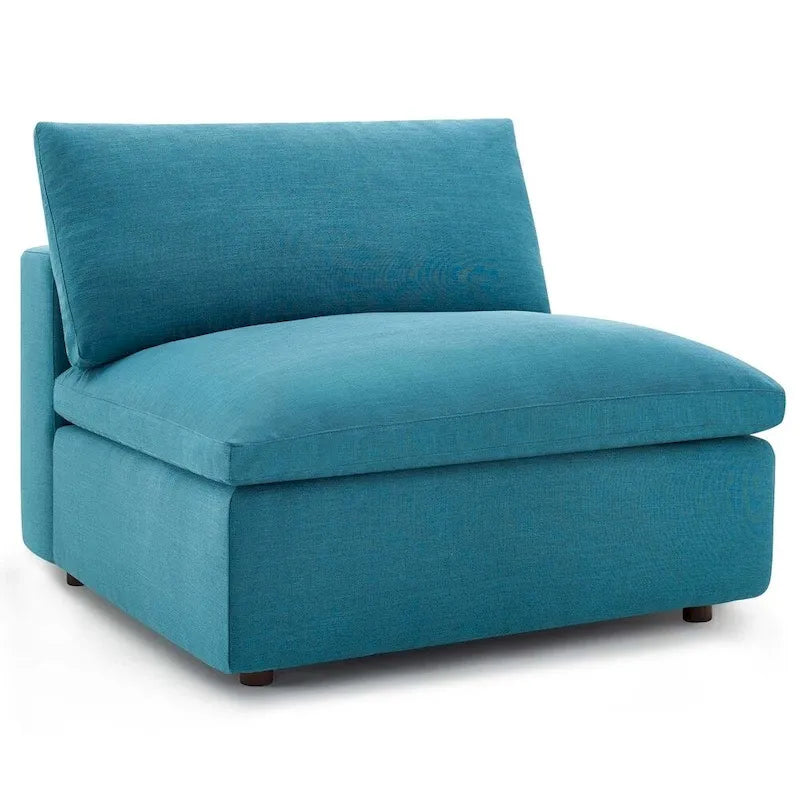 Divano angolare moderno grigio, poliestere-lino, 5 pezzi