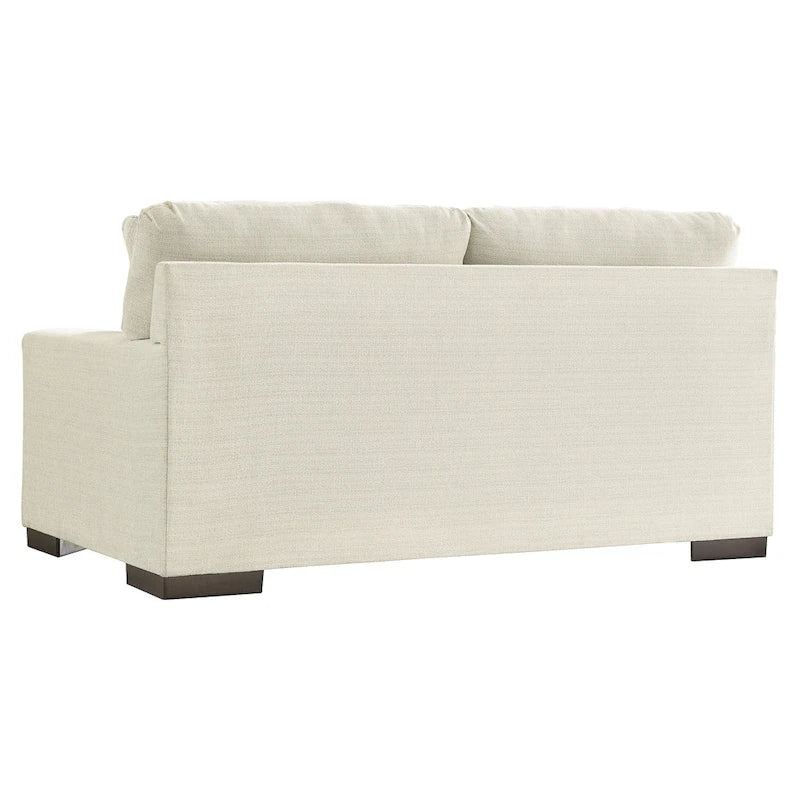 Divanetto in tessuto di betulla/lino, 2 posti, 178 cm L x 102 cm P x 94 cm H