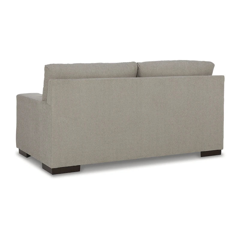 Divanetto in tessuto di betulla/lino, 2 posti, 178 cm L x 102 cm P x 94 cm H