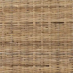 Testiera in Rattan Intrecciato da Parete – Queen/Full, Installazione per 1 Persona