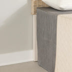 Testiera in Rattan Intrecciato da Parete – Queen/Full, Installazione per 1 Persona