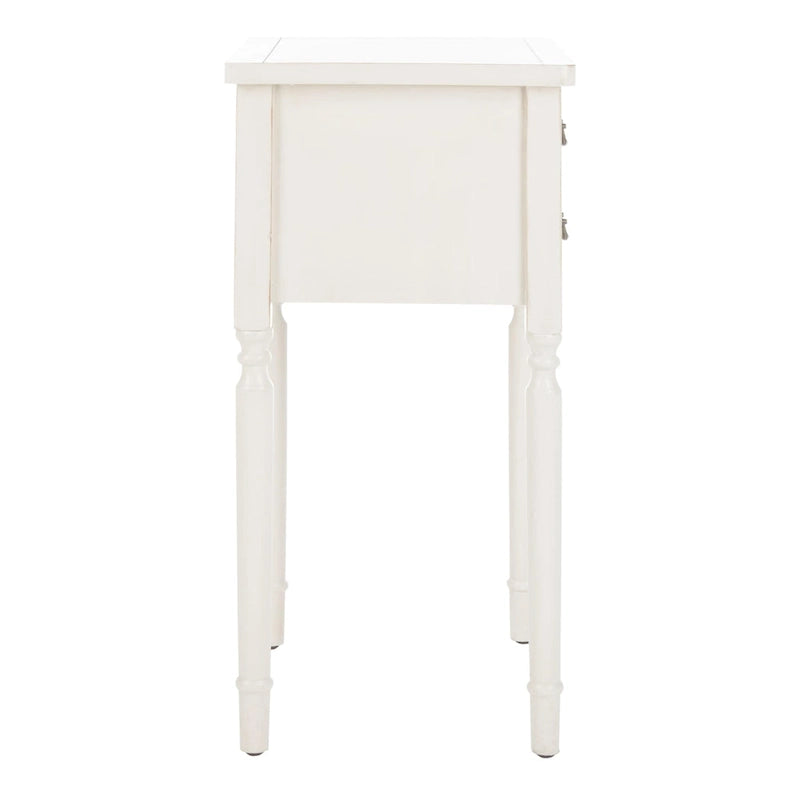 Tavolino in betulla bianca/verde polvere/legno verde acqua, stile country francese, montaggio da 1 persona