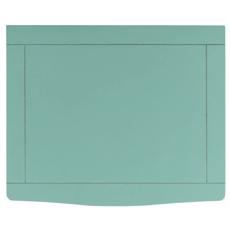 Tavolino in betulla bianca/verde polvere/legno verde acqua, stile country francese, montaggio da 1 persona