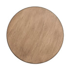 Tavolino d'appoggio rotondo, legno di pino, 4 colori, per 1 persona