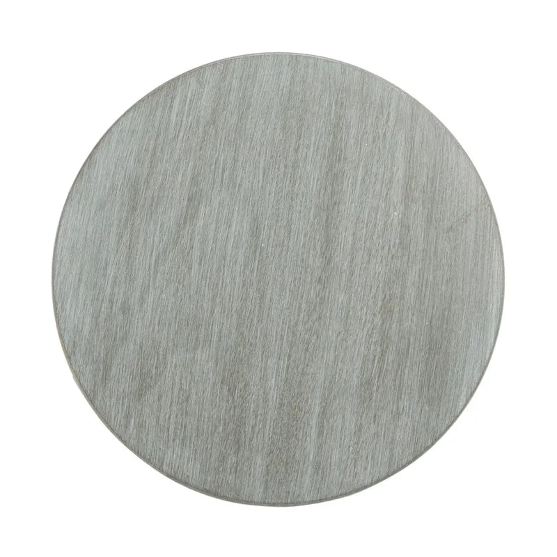 Tavolino d'appoggio rotondo, legno di pino, 4 colori, per 1 persona