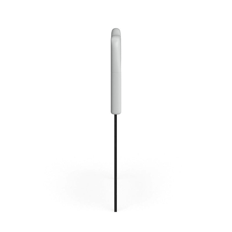 Testiera regolabile in vinile stile fiocco, intera, colore bianco/nero, 1 persona