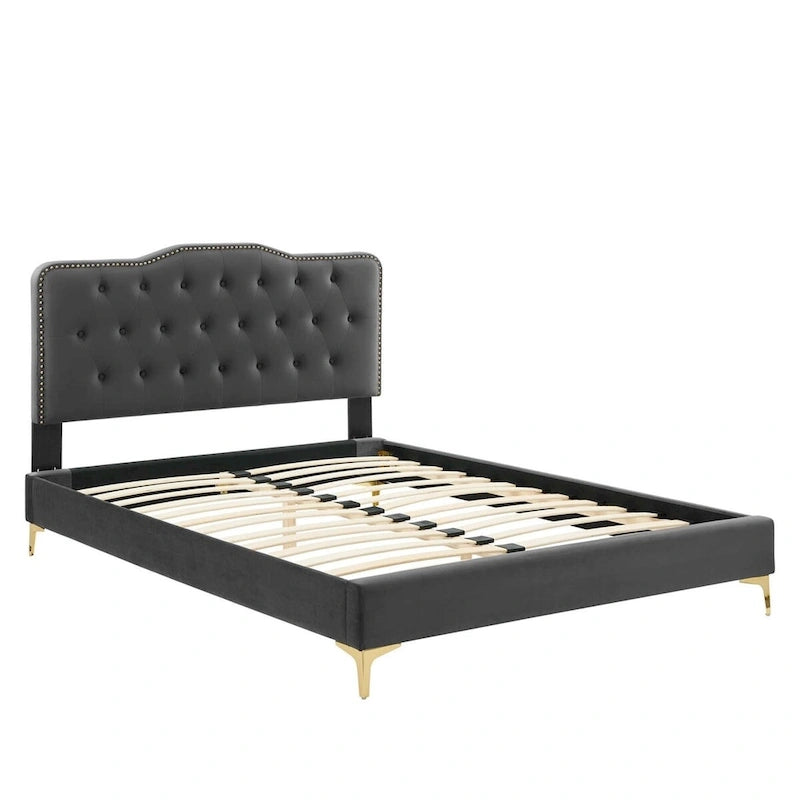 Letto matrimoniale in velluto trapuntato blu navy/verde acqua/antracite/bianco/rosa antico/rosa/menta/grigio chiaro, singolo