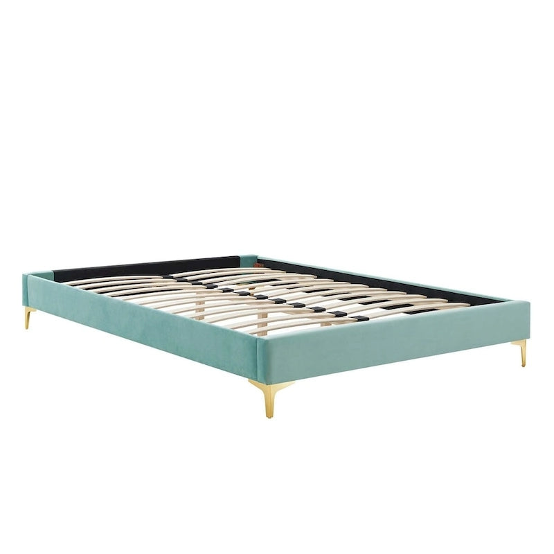 Letto matrimoniale in velluto trapuntato blu navy/verde acqua/antracite/bianco/rosa antico/rosa/menta/grigio chiaro, singolo