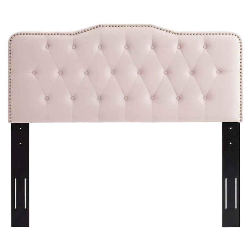 Letto matrimoniale in velluto trapuntato blu navy/verde acqua/antracite/bianco/rosa antico/rosa/menta/grigio chiaro, singolo
