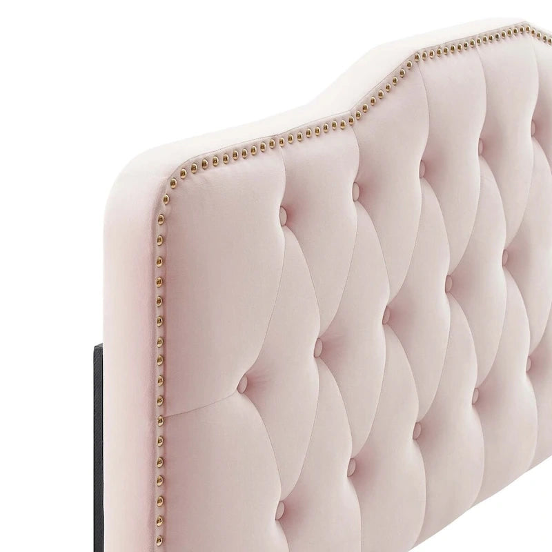 Letto matrimoniale in velluto trapuntato blu navy/verde acqua/antracite/bianco/rosa antico/rosa/menta/grigio chiaro, singolo