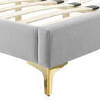 Letto matrimoniale in velluto trapuntato blu navy/verde acqua/antracite/bianco/rosa antico/rosa/menta/grigio chiaro, singolo