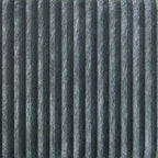 Divanetto due posti rivestito in velluto a coste – Grigio / Champagne / Marrone / Azzurro / Nero / Rosso