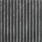 Divanetto due posti rivestito in velluto a coste – Grigio / Champagne / Marrone / Azzurro / Nero / Rosso