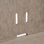 Mobile TV a 2 ante color beige brunito, stile contemporaneo