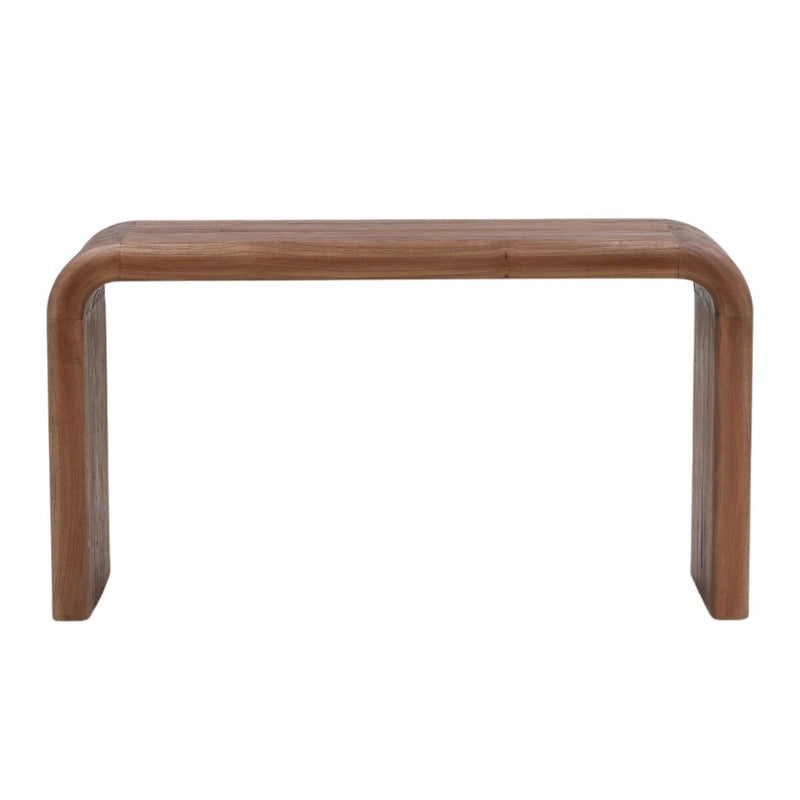 Scrivania con piano colore marrone medio, larghezza 140 cm, singola, stile minimalista