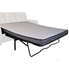Divano Letto Marrone in Tessuto Scamosciato & Set 2 Poltrone, 3 Posti